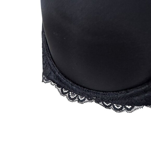 Torrid Curve Bombshell Everyday Strapless Bra 36DDD Black Lace Multiway Straps - Picture 13 of 16